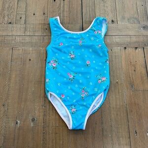 SweetHoney Aqua rose one piece swimsuit